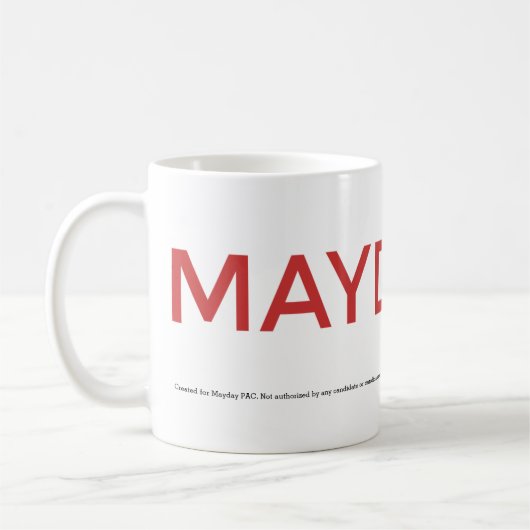 MayDay Cup Koffiemok (Links)