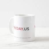MayDay-Mok (2-zijdig) Koffiemok (Voorkant links)