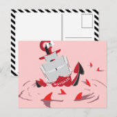 maydaze shark cirkel briefkaart (Voorkant / Achterkant)