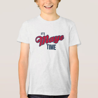 Maye Fan Boy's Tee | Game Day Football Tri-Blend Shirt