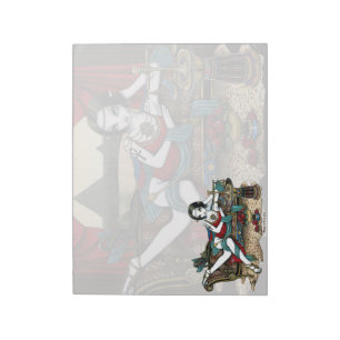 Mayet Egyptische Goddess Maat Angel Art-laptop Notitieblok