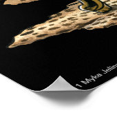 "Mayet" Egyptische godin Maat Angel Art Poster (Hoek)