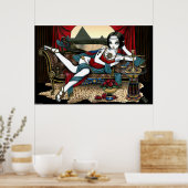"Mayet" Egyptische godin Maat Angel Art Poster (Keuken)