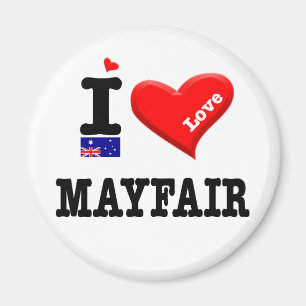 MAYFAIR - I Love Magneet