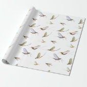 Mayflies Cadeaupapier (Uitgerold)