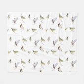 Mayflies Fleece Deken (Voorkant (Horizontaal))