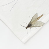 Mayflies Fleece Deken (Hoek)