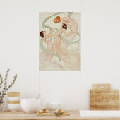 Mayflies I van Raphael Kirchner Poster (Keuken)