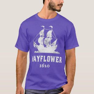 Mayflower 400th Jubileum Shirt 1620 Thanksgivin