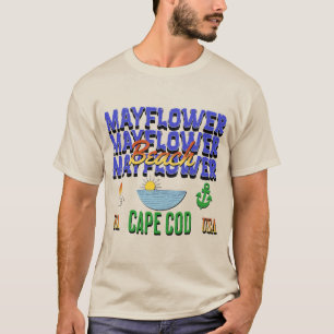 Mayflower Beach, Cape Cod T-shirt