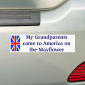 Mayflower Bumpersticker (Op auto)