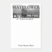 Mayflower Descendant, Bewezen/Onbewezen Post-it® Notes (Voorkant)