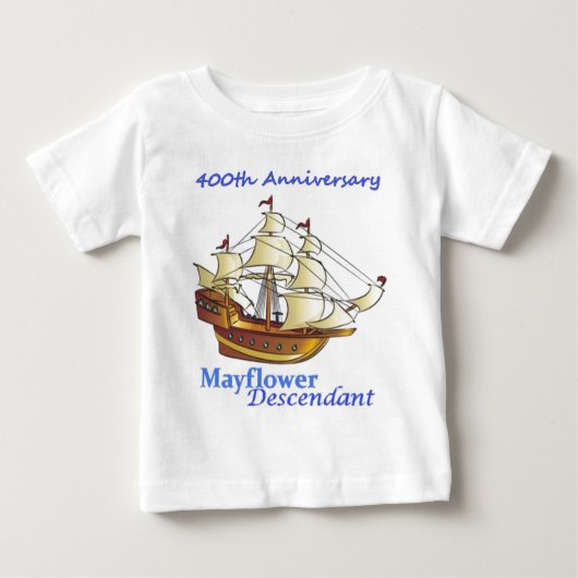 Mayflower Descendant Sailing Ship Jubileum (Voorkant)