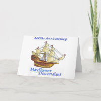 Mayflower Descendant Sailing Ship Jubileum