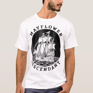 Mayflower Descendant T-shirt