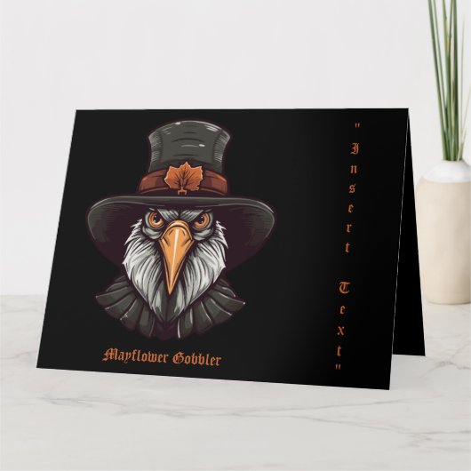 Mayflower Gobbler Kaart (Voorkant)