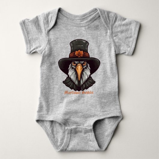 Mayflower Gobbler Romper (Voorkant)