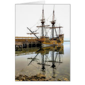 Mayflower II Reflecties in Plymouth, MA (Voorkant)