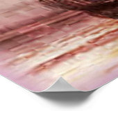 Mayflower in het Hudson Harbour-Poster Poster (Hoek)