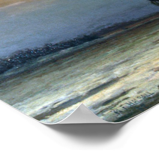 Mayflower in Plymouth Harbour Poster (Hoek)