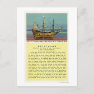 Mayflower Model Briefkaart