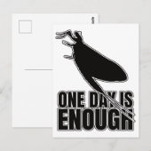 Mayflower One Day Flies - Entomology Geek Briefkaart (Voorkant / Achterkant)