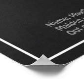 Mayflower - scheepsblauwdrukplannen PD Poster (Hoek)