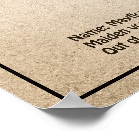 Mayflower - Schip Blauwdruk Plannen SD Poster (Hoek)