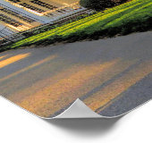 Mayflower Society House Plymouth, MA - gedrukt Poster (Hoek)