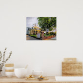 Mayflower Society House Plymouth, MA - gedrukt Poster (Keuken)