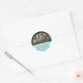 Mayflower - stickers van Thanksgiving met steensla (Envelop)