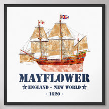 Mayflower Tall Ship - Engeland naar de Nieuwe Were