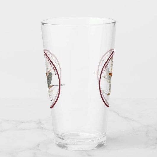 Mayfly Beer Pint Glass Glas (Links)