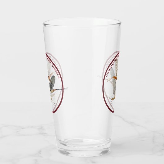 Mayfly Beer Pint Glass Glas (Rechts)