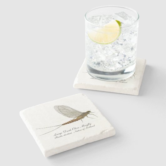 Mayfly Onderzetter (Zijkant)