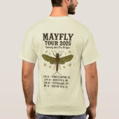 MAYFLY TOUR 2025 T-SHIRT (Achterkant)