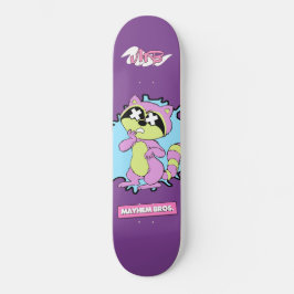MAYHEM DE RACCOON PERSOONLIJK SKATEBOARD