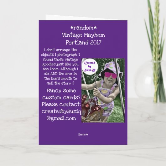  Mayhem-kaart Kaart (Achterkant)