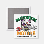 Mayhem Motors Magnet (Voorkant / Achterkant)