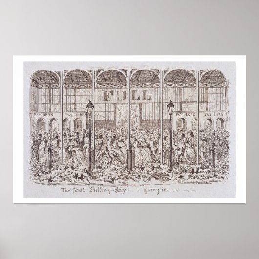 Mayhew's grote tentoonstelling van 1851: De eerste Poster (Voorkant)