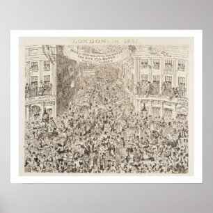 Mayhew's grote tentoonstelling van 1851: Londen in Poster