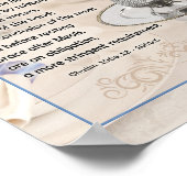 Mayim Achronim Last Waters Talmud Quote Art Poster (Hoek)