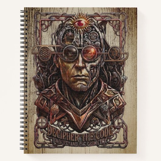 Maynard - Cyber Third Eye Decode Code Notitieboek (Voorkant)