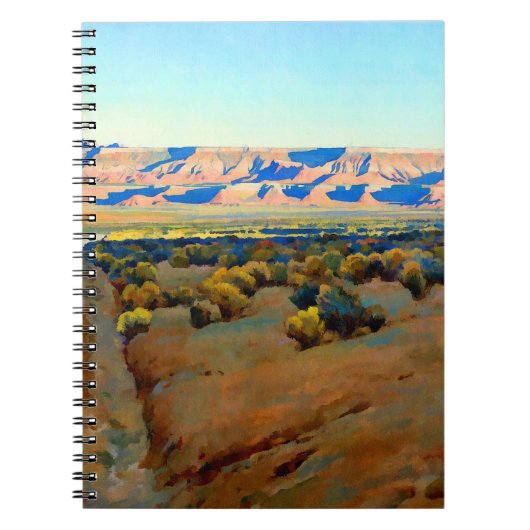 Maynard Dixon Benadering tot Zion Notitieboek (Voorkant)