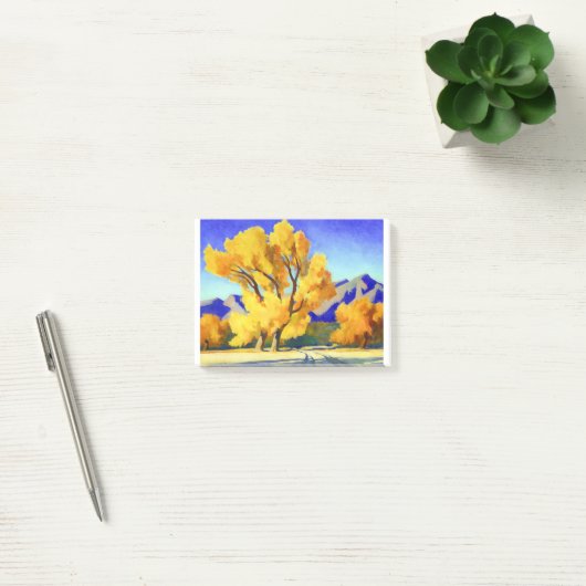 Maynard Dixon Desert Cottonwoods Post-it® Notes (Kantoor)