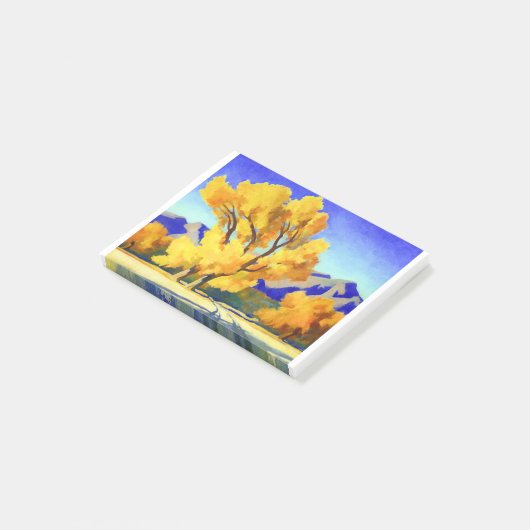 Maynard Dixon Desert Cottonwoods Post-it® Notes (Schuin)