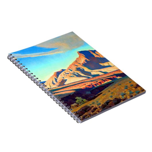 Maynard Dixon Home of the Desert Rat Notitieboek (Rechterzijde)