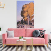 Maynard Dixon - LOW COUNTRY COTTONWOOD 1940 Canvas Afdruk (Insitu (Woonkamer))