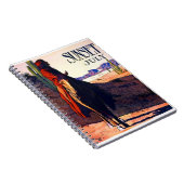 Maynard Dixon Sunset Juli Notitieboek (Rechterzijde)