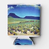 Maynard Dixon Wild Horse Land Blikjeskoeler (Voorkant)